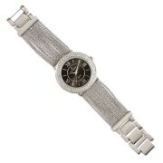 Ceas CARDY colier de damă, argintiu