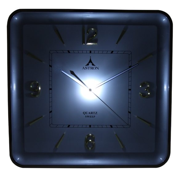 Astron 3548-9 ceas de perete silențios, quartz, aut. light 