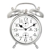 3551-8 Merion ceas deșteptător mecanic din metal, argintiu 3.5” 3551-8 Merion ceas deșteptător mecanic din metal, argintiu 3.5”