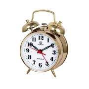 3552-9 Merion ceas deșteptător mecanic din metal, auriu, 3.5” 3552-9 Merion ceas deșteptător mecanic din metal, auriu, 3.5”