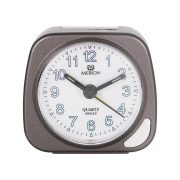 Ceas deșteptător MERION, mecanism quartz, culoare gri Ceas deșteptător MERION, mecanism quartz, culoare gri