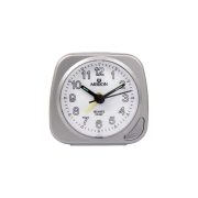 Ceas deșteptător argintiu MERION Ceas deșteptător argintiu MERION