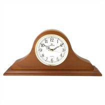 Merion quartz fa kandallóóra, domború üveges, (tölgy)