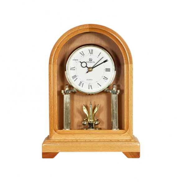 3981-3 Merion ceas de masă din lemn cu pendulă rotativă, quartz