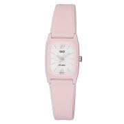 Q&Q női karóra, quartz, rózsaszínű műanyag tok, rózsaszínű műanyag szíj, fehér színű számlap, V33A-007VY Q&Q női karóra, quartz, rózsaszínű műanyag tok, rózsaszínű műanyag szíj, fehér színű számlap, V33A-007VY