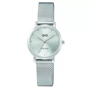  Q&Q női karóra, quartz, ezüst színű fémtok, ezüst színű számlap, ezüst színű fémcsat, C35A-005PY