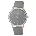   Ceas bărbătesc Q&Q Superior, quartz, carcasă aurie, brățară și cadran gri S306J322Y