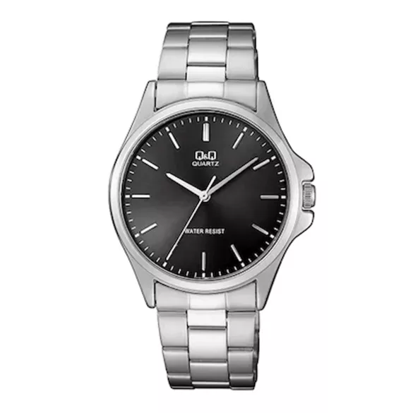 Ceas bărbătesc Q&Q quartz, carcasă și brățară neagră, cadran negru QA06J212Y