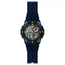   Ceas bărbătesc Q&Q plastic, quartz/LCD, carcasă și curea neagră M175J004Y