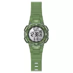   Ceas bărbătesc Q&Q plastic, quartz/LCD, carcasă și brățară verde M124J008Y