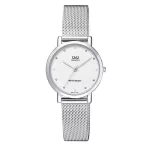 Ceas damă Q&Q fashion, quartz, argintiu QA21J211Y