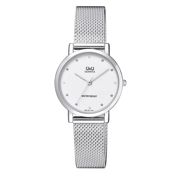 Ceas damă Q&Q fashion, quartz, argintiu QA21J211Y