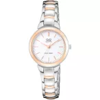 Ceas damă Q&Q fashion, quartz, bicolor F613J401Y