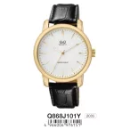 Ceas bărbătesc Q&Q quartz, carcasă aurie Q868J101Y