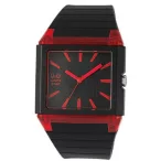 Ceas damă Q&Q plastic, quartz, negru GW83J003Y