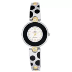 Ceas damă Q&Q fashion, quartz, bicolor F371-803Y