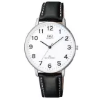 Ceas bărbătesc Q&Q quartz, carcasă argintie QZ00J304Y