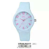 Ceas damă Q&Q plastic, quartz, alb VR28J021Y