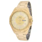 Ceas bărbătesc Q&Q quartz, auriu A188J003Y