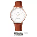  Ceas bărbătesc Q&Q quartz, carcasă culoare rosegold Q978J101Y