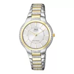 Ceas damă Q&Q quartz, bicolor F543J401Y