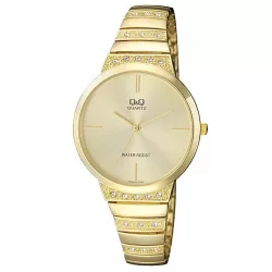 Ceas damă Q&Q quartz, auriu F553J010Y