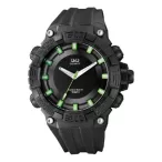 Ceas bărbătesc Q&Q plastic, quartz, negru VR60J005Y
