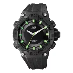 Ceas bărbătesc Q&Q plastic, quartz, negru VR60J005Y