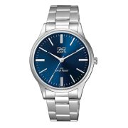 Q&Q férfi karóra, quartz, ezüst színű fémtok, ezüst színű fémcsat. kék számlap, C214J212Y Q&Q férfi karóra, quartz, ezüst színű fémtok, ezüst színű fémcsat. kék számlap, C214J212Y