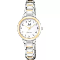Ceas damă Q&Q fashion, quartz, bicolor, F613J404Y