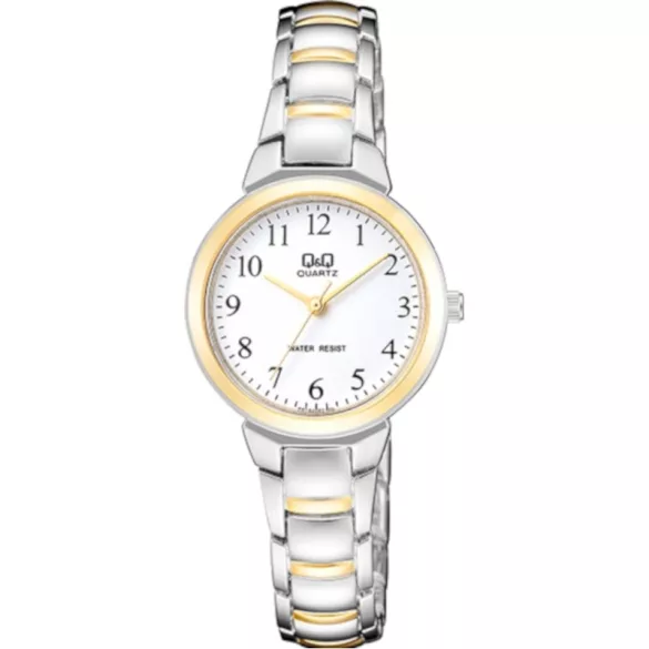 Ceas damă Q&Q fashion, quartz, bicolor, F613J404Y