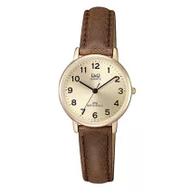 Ceas damă Q&Q quartz, carcasă aurie, QZ01J103Y
