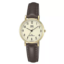 Ceas damă Q&Q quartz, carcasă aurie, QZ02J304Y