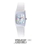 Ceas damă Q&Q plastic, quartz, alb, VP65J018Y