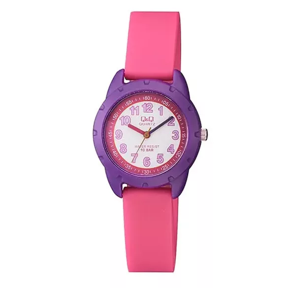 Ceas Q&Q pentru copii, quartz, cyclamen/mov,  VR97J003Y