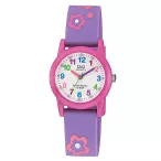 Ceas Q&Q pentru copii, quartz, cyclamen/mov, VR99J001Y