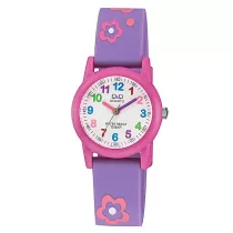 Ceas Q&Q pentru copii, quartz, cyclamen/mov, VR99J001Y