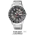 Ceas bărbătesc Q&Q quartz, argintiu, A194-202Y