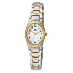   Q&Q női fémcsatos karóra,quartz,bicolor színű, F279J404Y