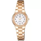 Ceas damă Q&Q quartz, carcasă culoare rosegold, Q691J004Y