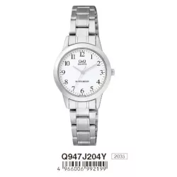 Ceas damă Q&Q quartz, argintiu, Q947J204Y