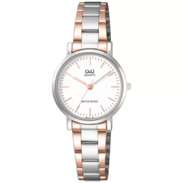 Ceas damă Q&Q quartz, bicolor, Q979J411Y