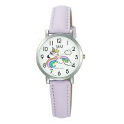 Q&Q gyerek karóra, quartz, ezüst színű fémtok, fehér színű számlap, ciklámen színű műbőrszíj, Q58A-012PY Q&Q gyerek karóra, quartz, ezüst színű fémtok, fehér színű számlap, ciklámen színű műbőrszíj, Q58A-012PY