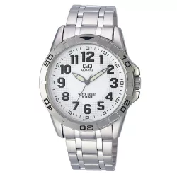 Ceas bărbătesc Q&Q quartz, argintiu, Q576J204Y