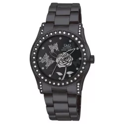 Ceas damă Q&Q fashion, quartz, negru GS99J402Y