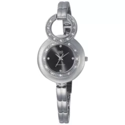 Ceas damă Q&Q fashion, quartz, argintiu, F329J202Y