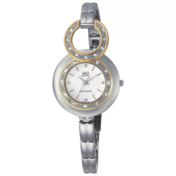Ceas damă Q&Q fashion, quartz, argintiu F329J401Y