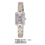 Ceas damă Q&Q fashion, quartz, bicolor, F339-411Y