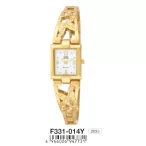 Ceas damă Q&Q fashion, quartz, auriu, F331-014Y