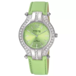 Ceas damă Q&Q quartz, carcasă argintie, DB21J332Y